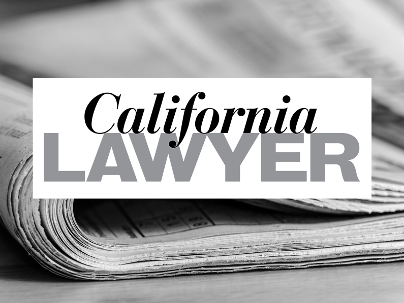 Russ August & Kabat Attorneys Larry Russ and Nathan Meyer Publish Article in California Lawyer Magazine June 2011