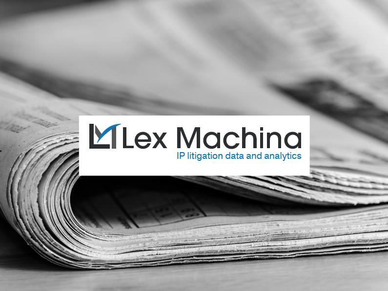 Russ August & Kabat Places on Lex Machina’s List of Law Firms Filing the Most Patent Law Suits in 2015