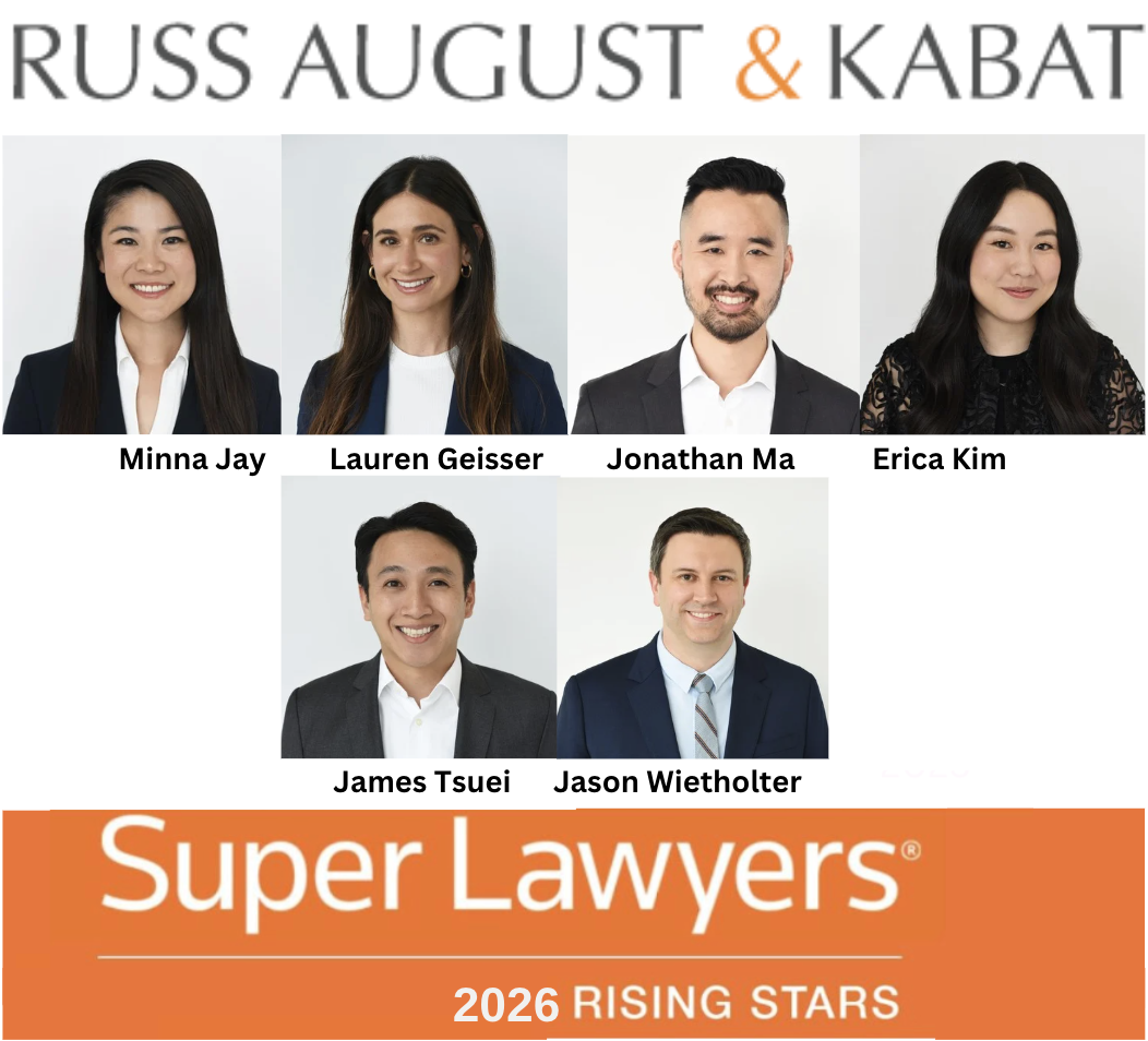 Super Lawyers 2026 Rising Stars